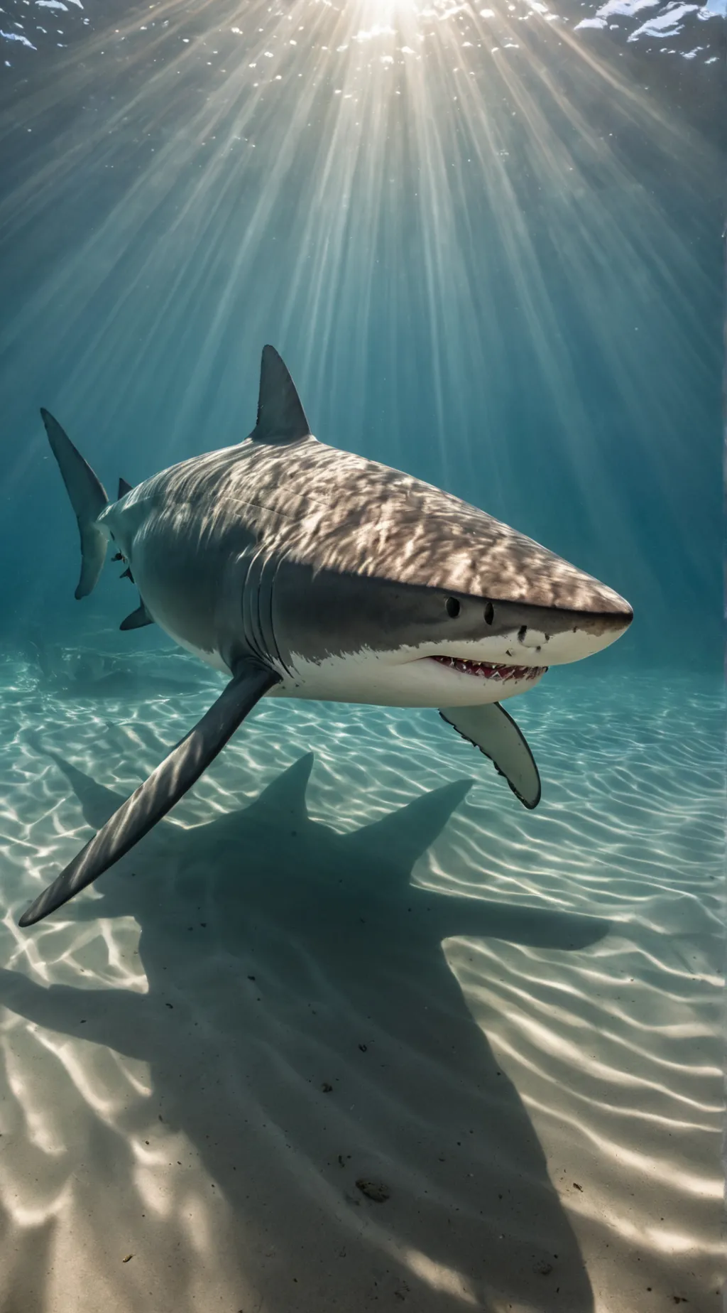 ai character: Shark background