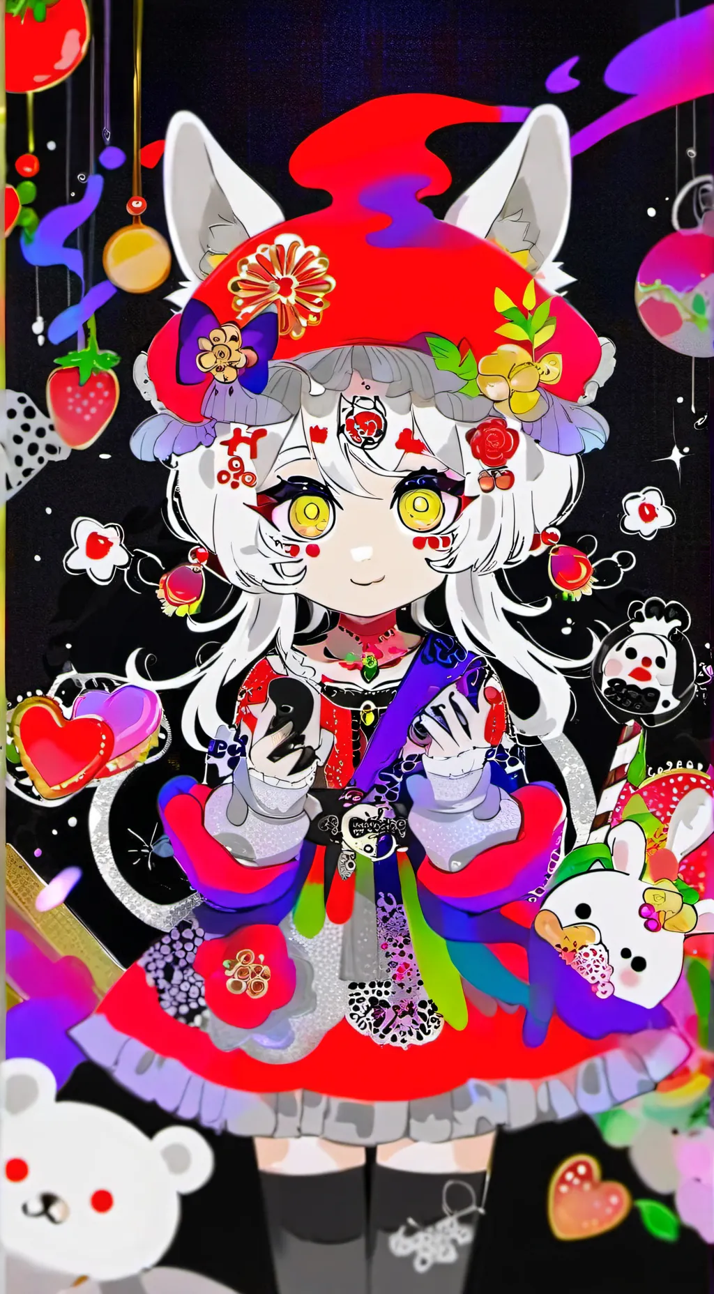 ai character: Spring cleaning? 🌻 background