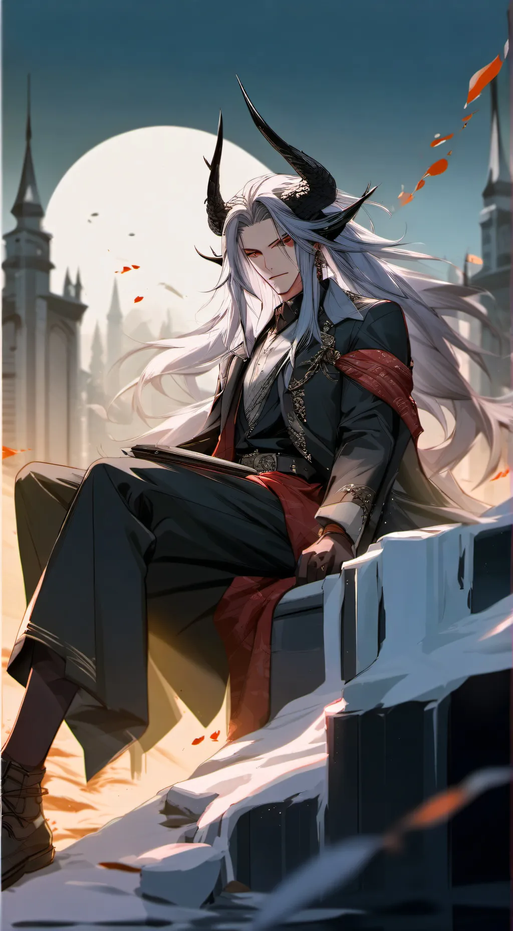 ai character: Axel background