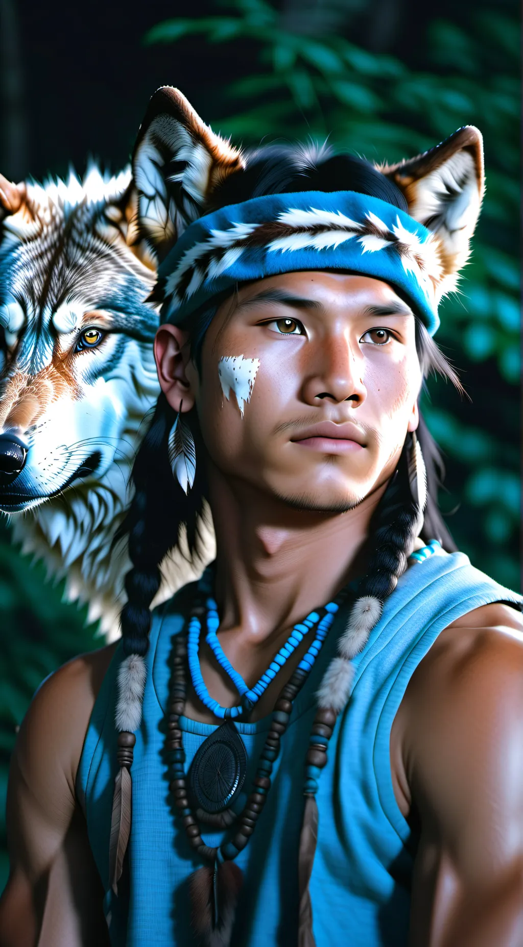 ai character: River Brownhawk background