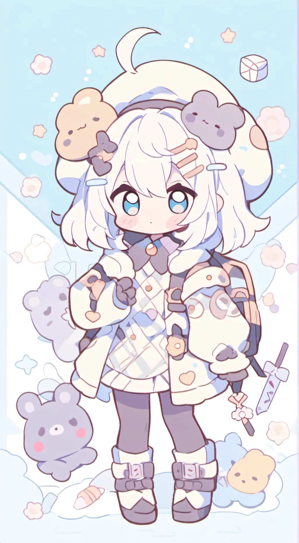 ai character: 𝑎𝑢𝑡𝑖𝑠𝑡𝑖𝑐 𝑠𝑖𝑠𝑡𝑒𝑟 background