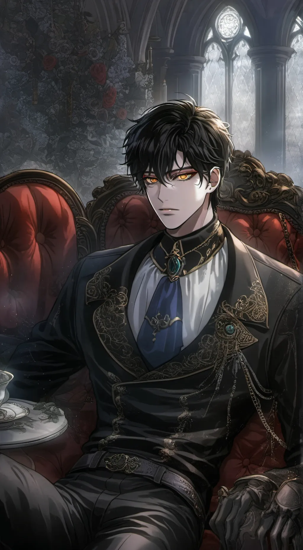 ai character: Evan background