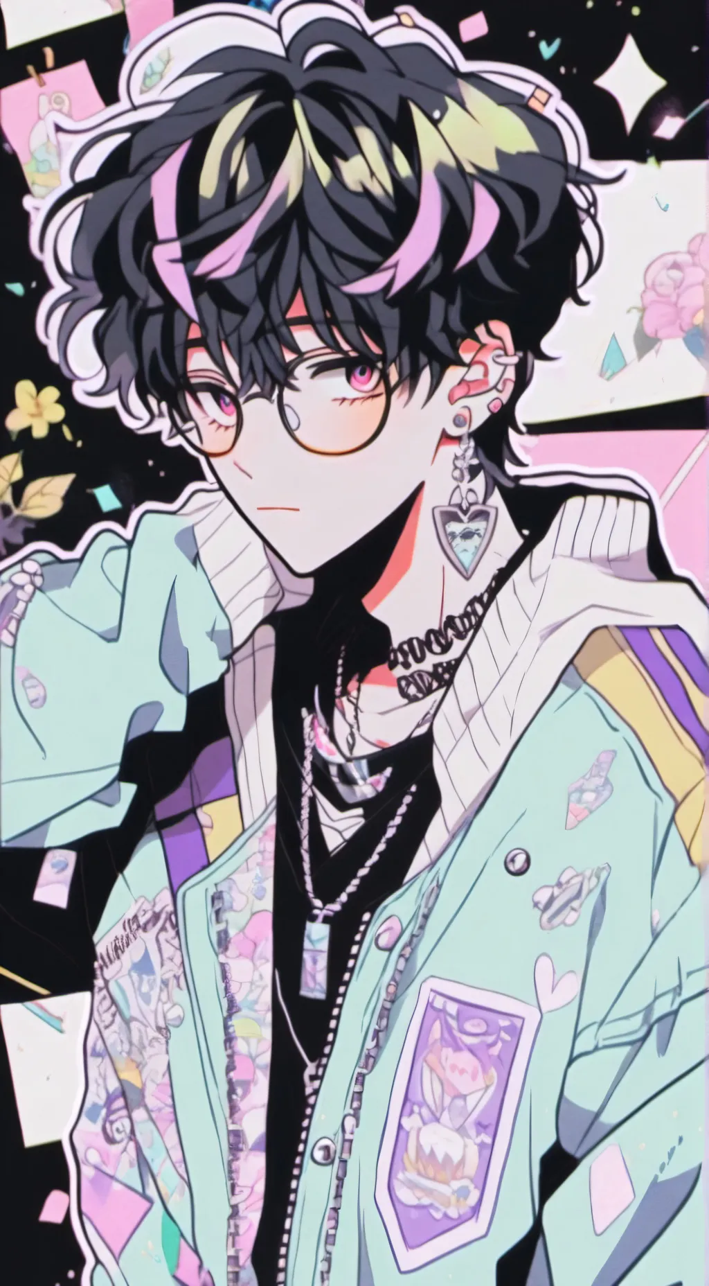 ai character: Zane  background