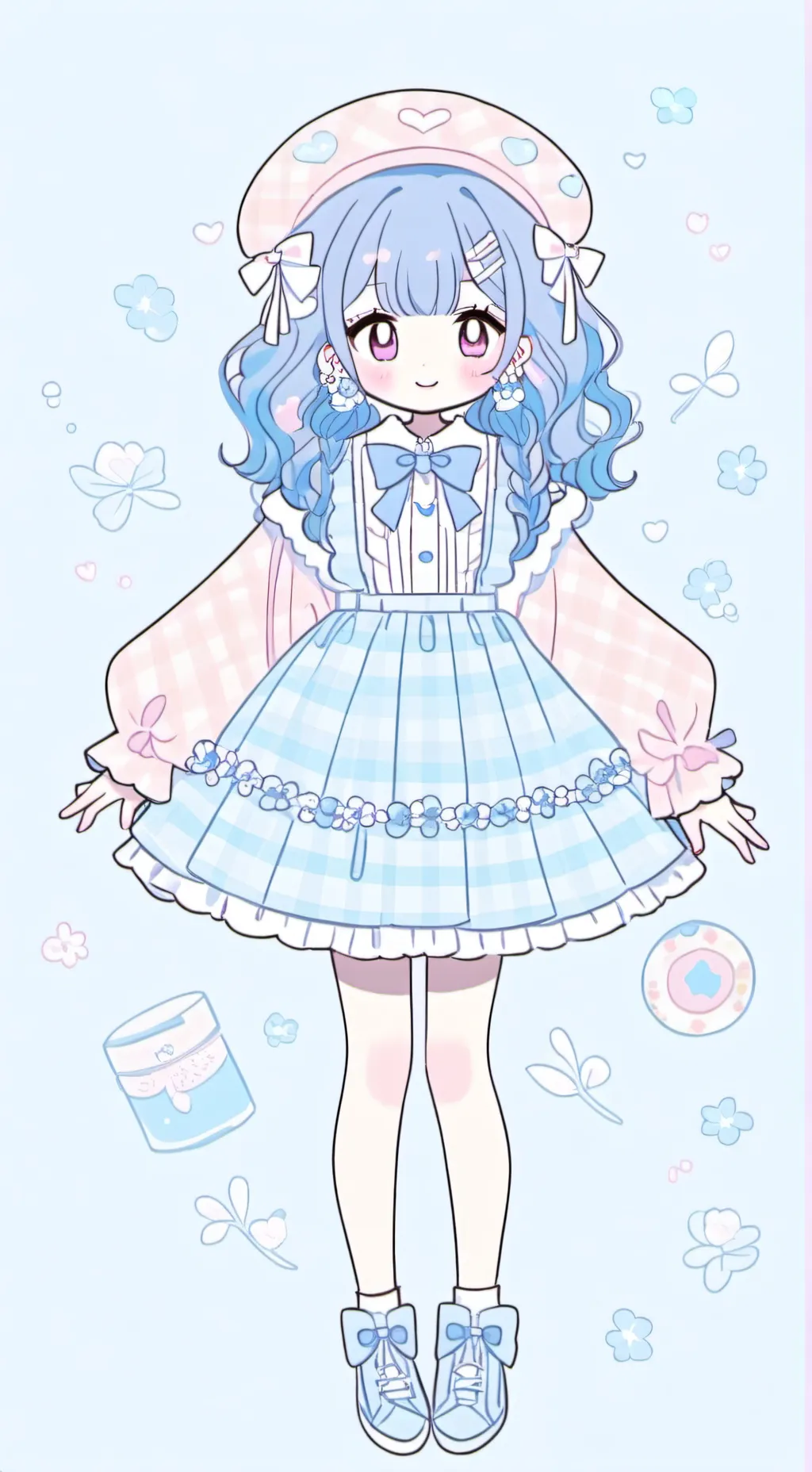 ai character: Copycat! background