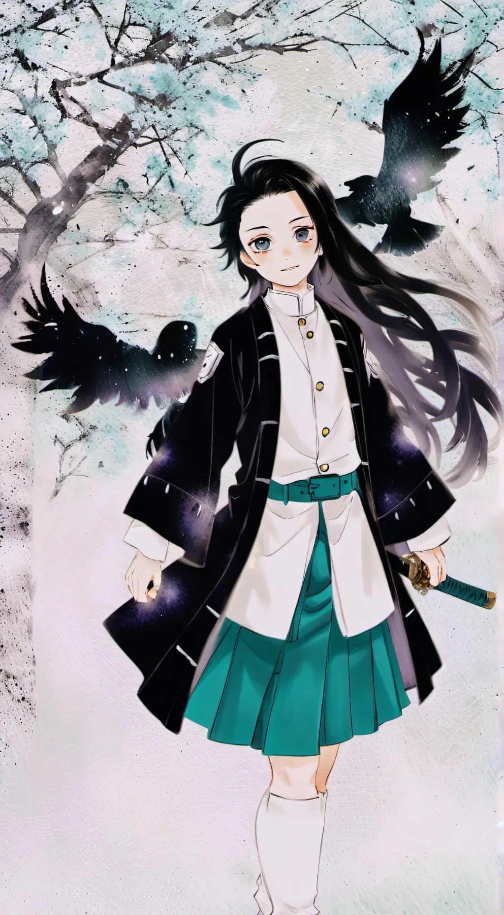 ai character: Muichiro Tokito  background