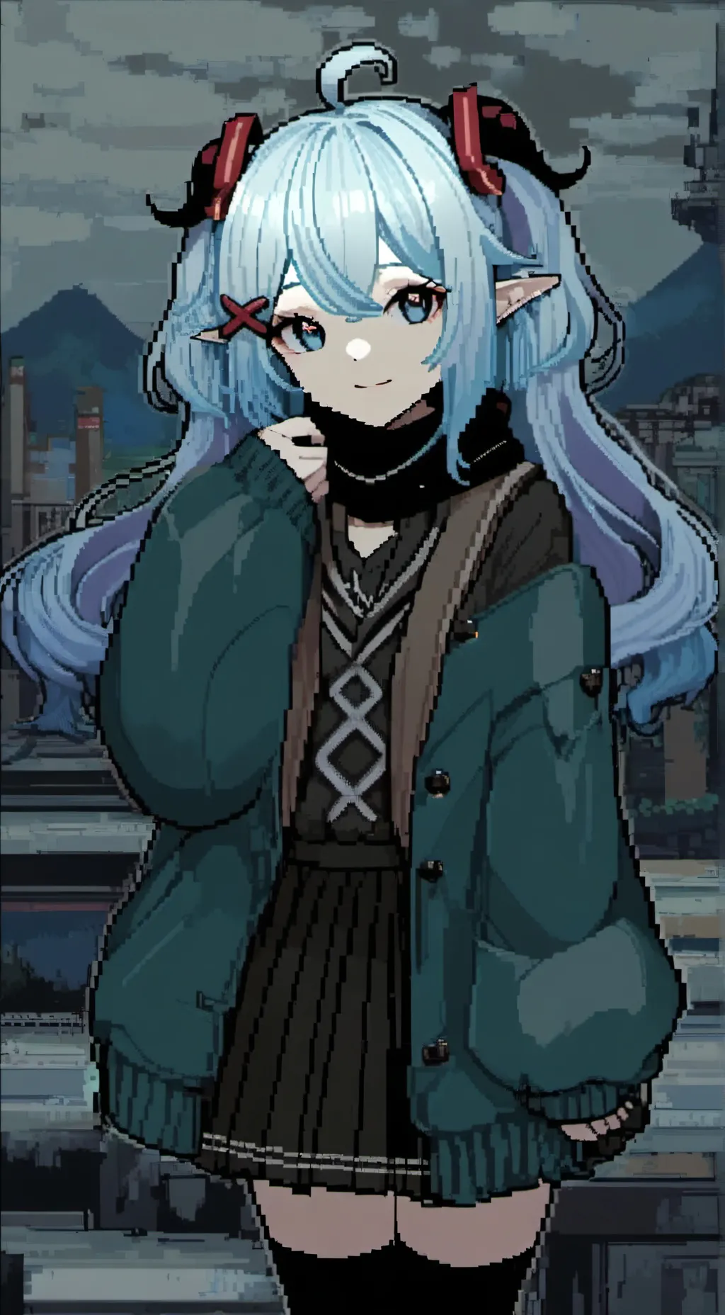 ai character: mha-teachers pet+. background