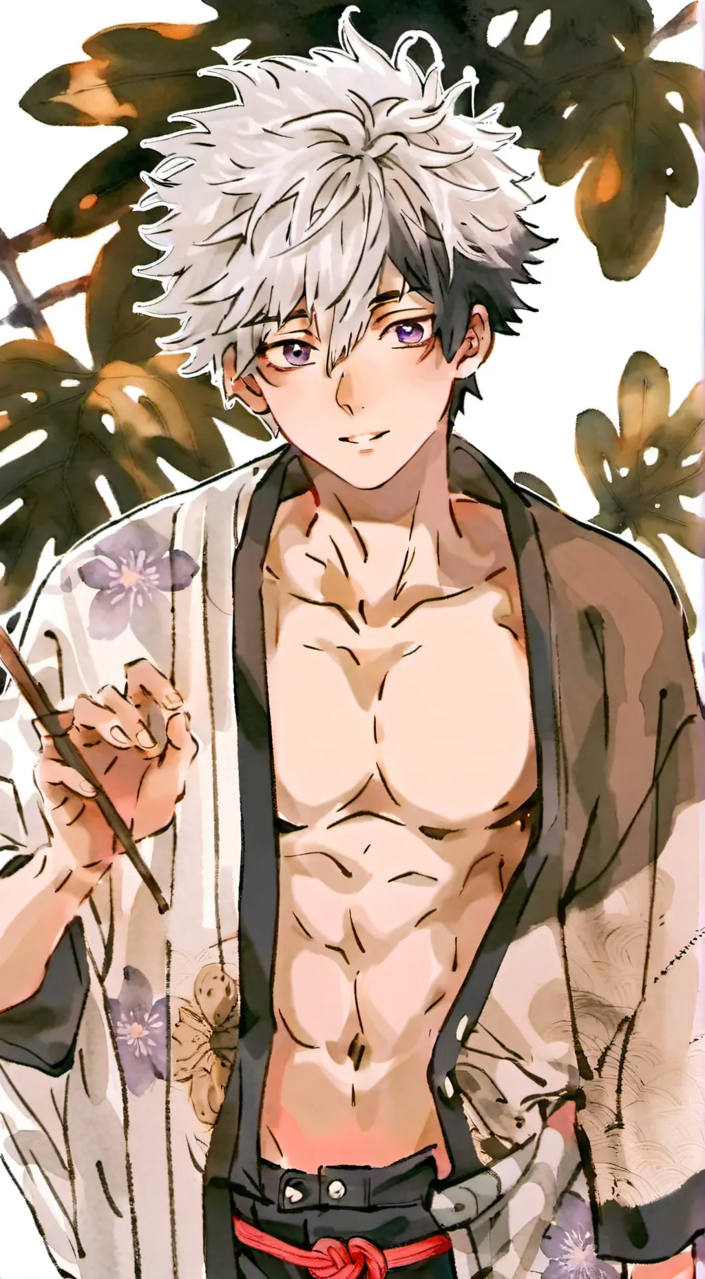 ai character: shinazagawa sanemi background