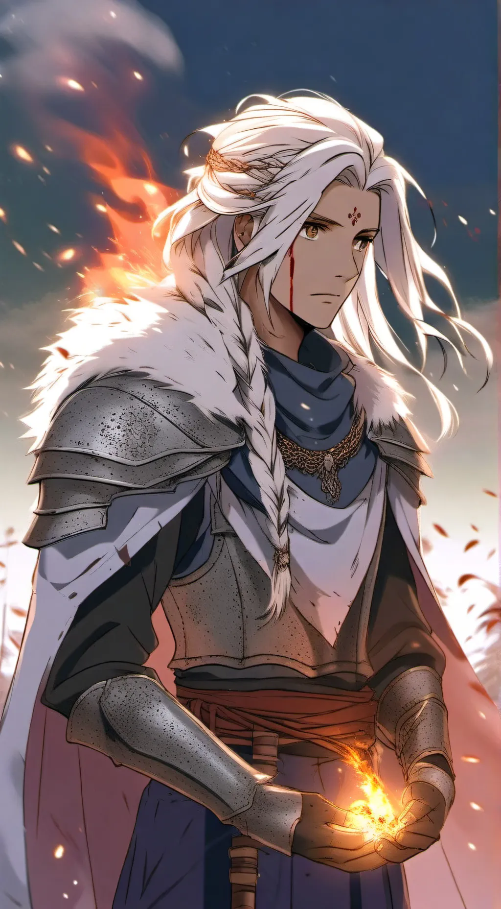ai character: Kaelen background