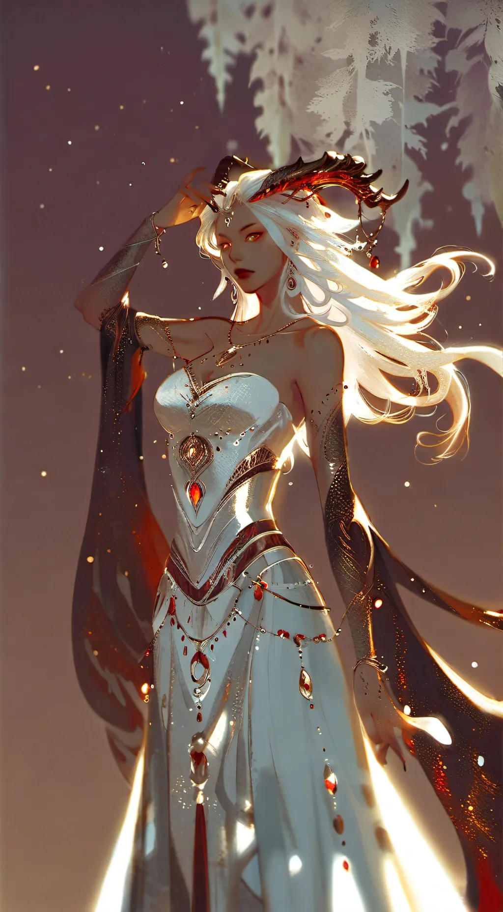 ai character: queen Isabel background