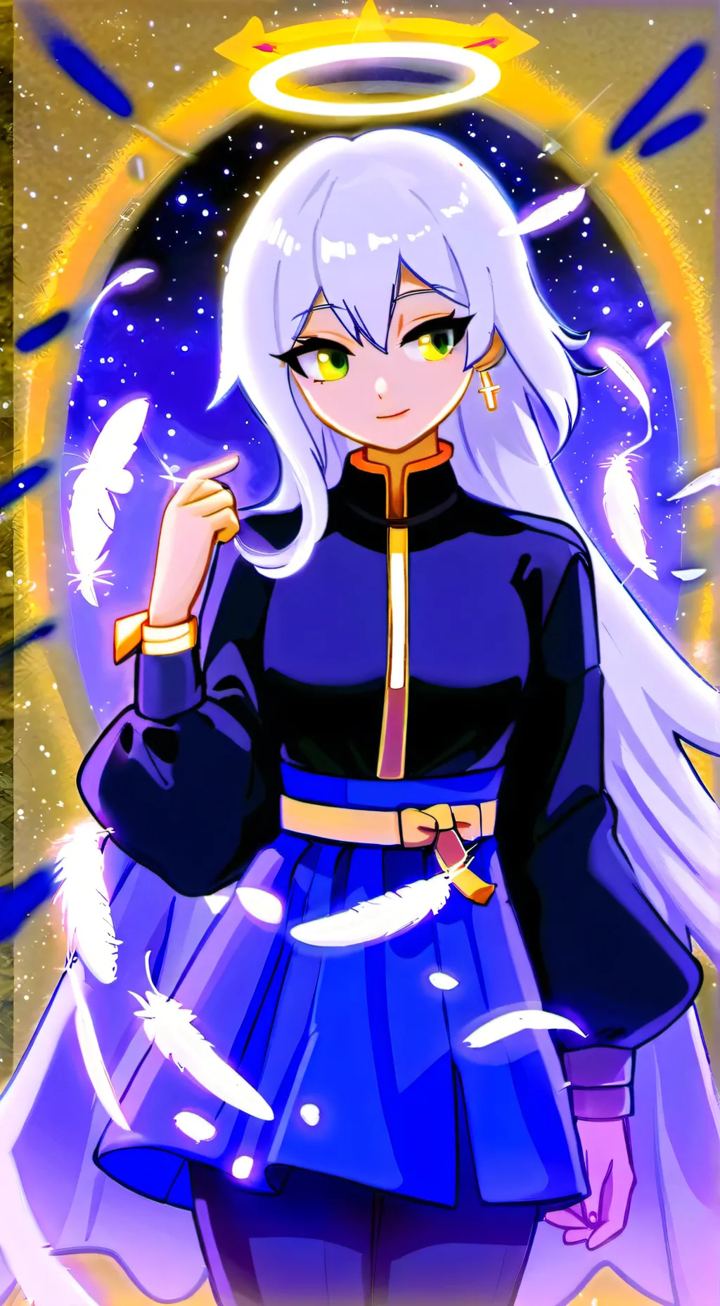 ai character: shiro (fnf) OC background