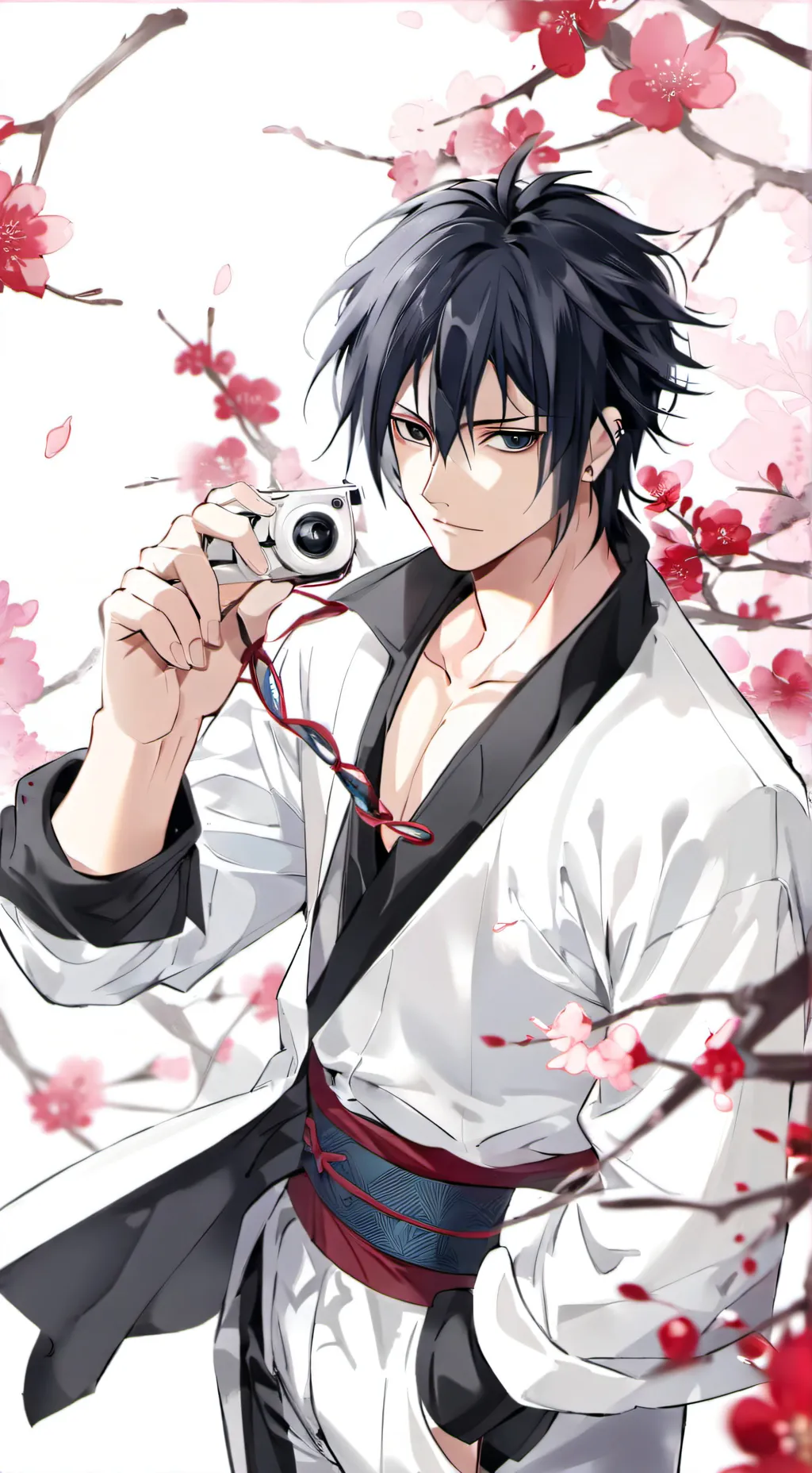 ai character: Sasuke Uchiha  background