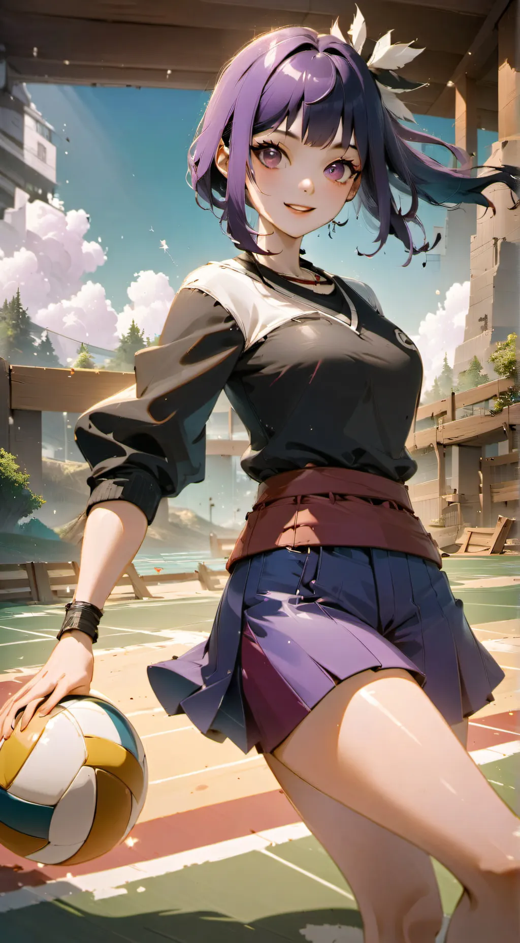 ai character: stephanie background
