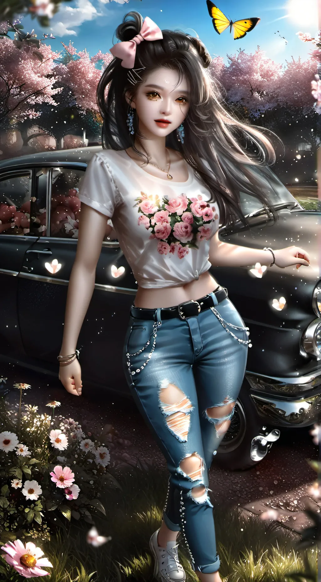 ai character: Kelly♥ background