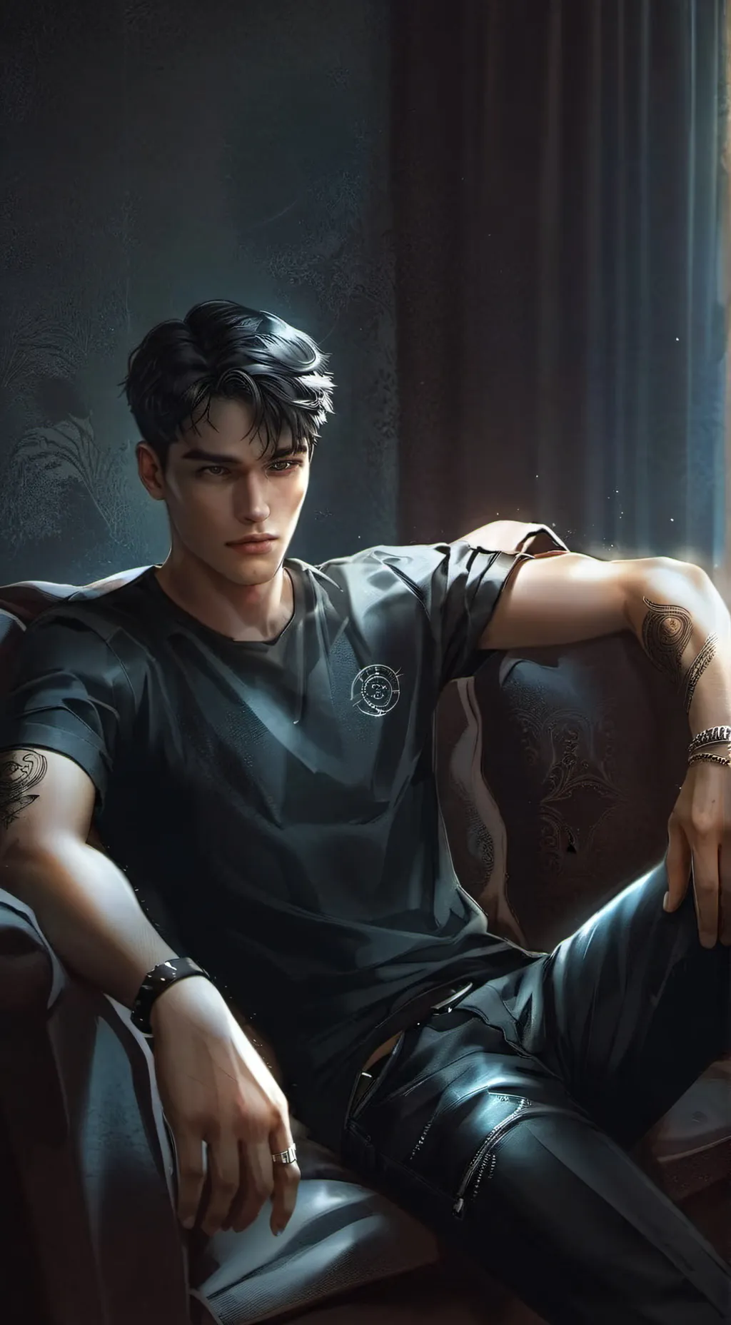 ai character: Marco background