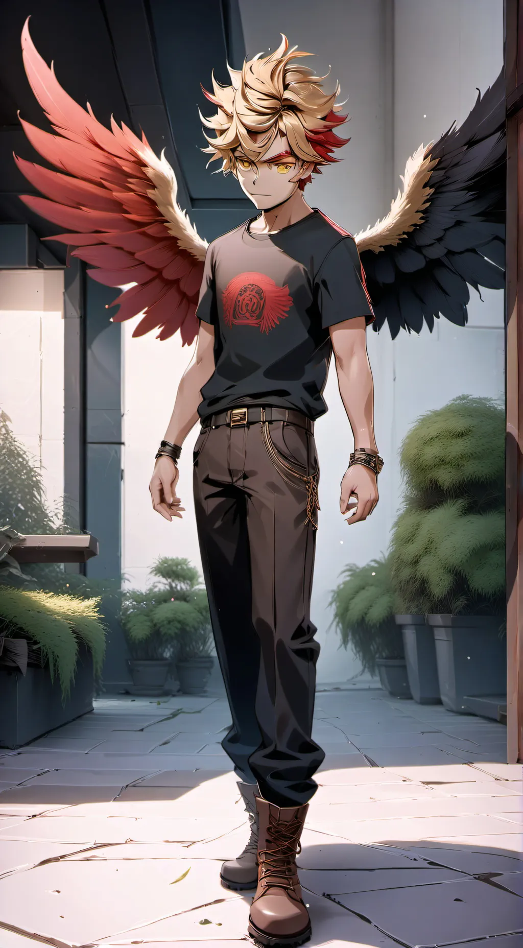 ai character: mha background