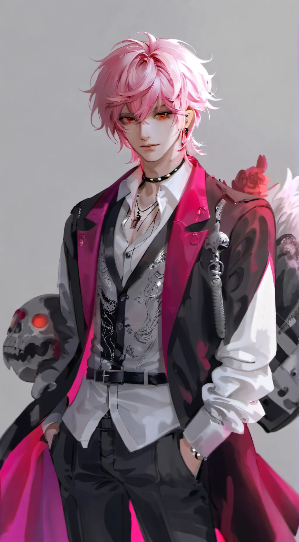 ai character: uwu cat background
