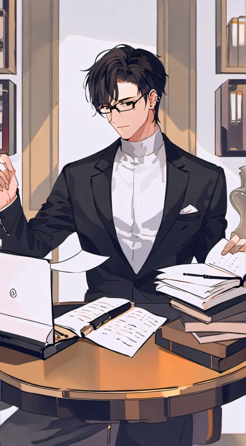 ai character: kaiden background