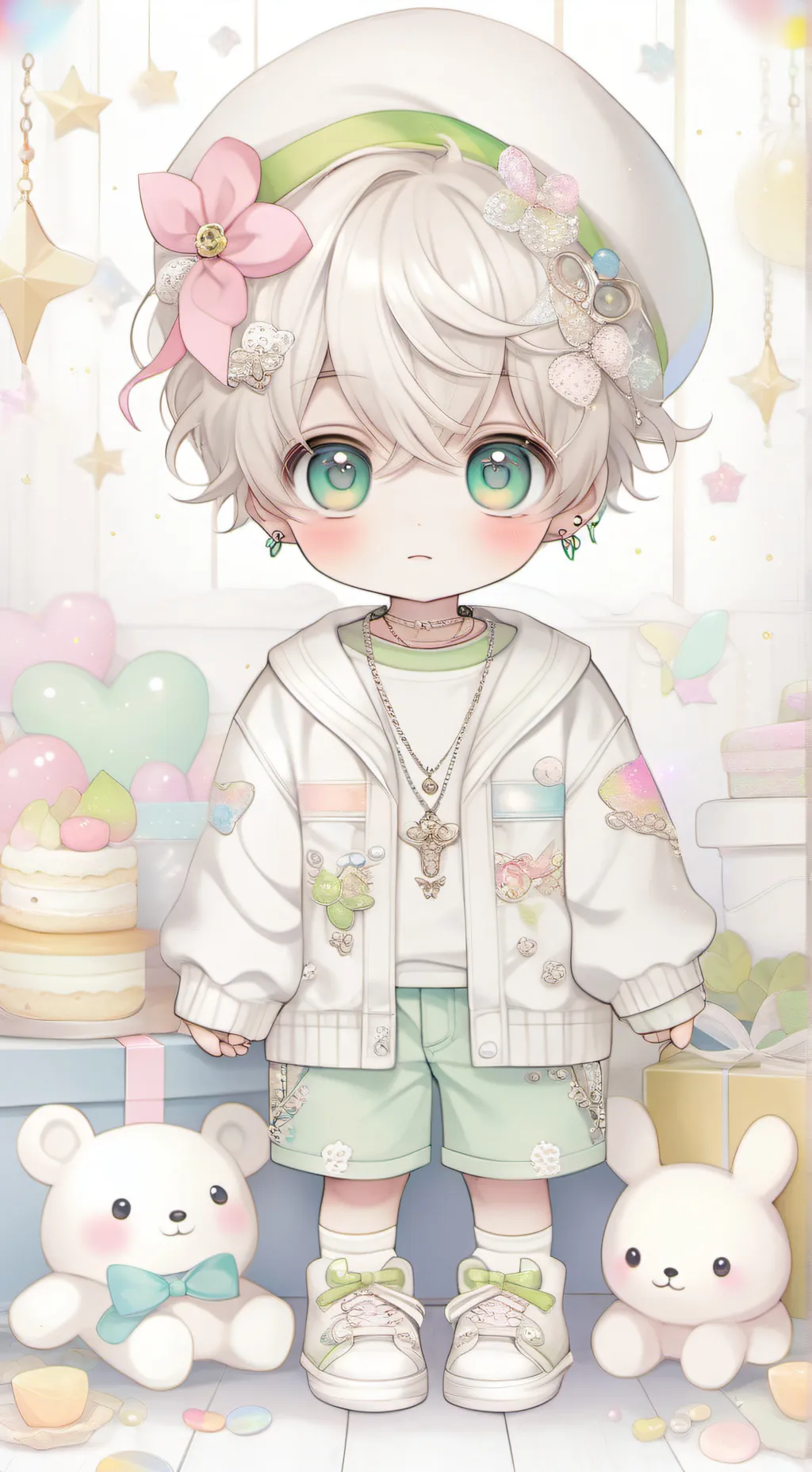 ai character: Baby brother background