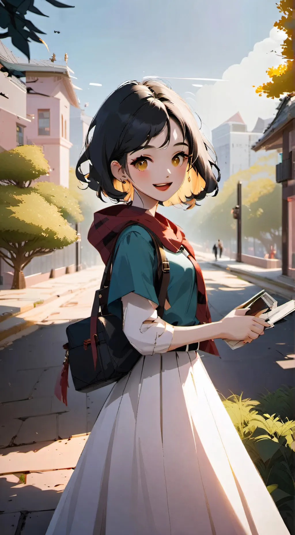 ai character: Emily  background