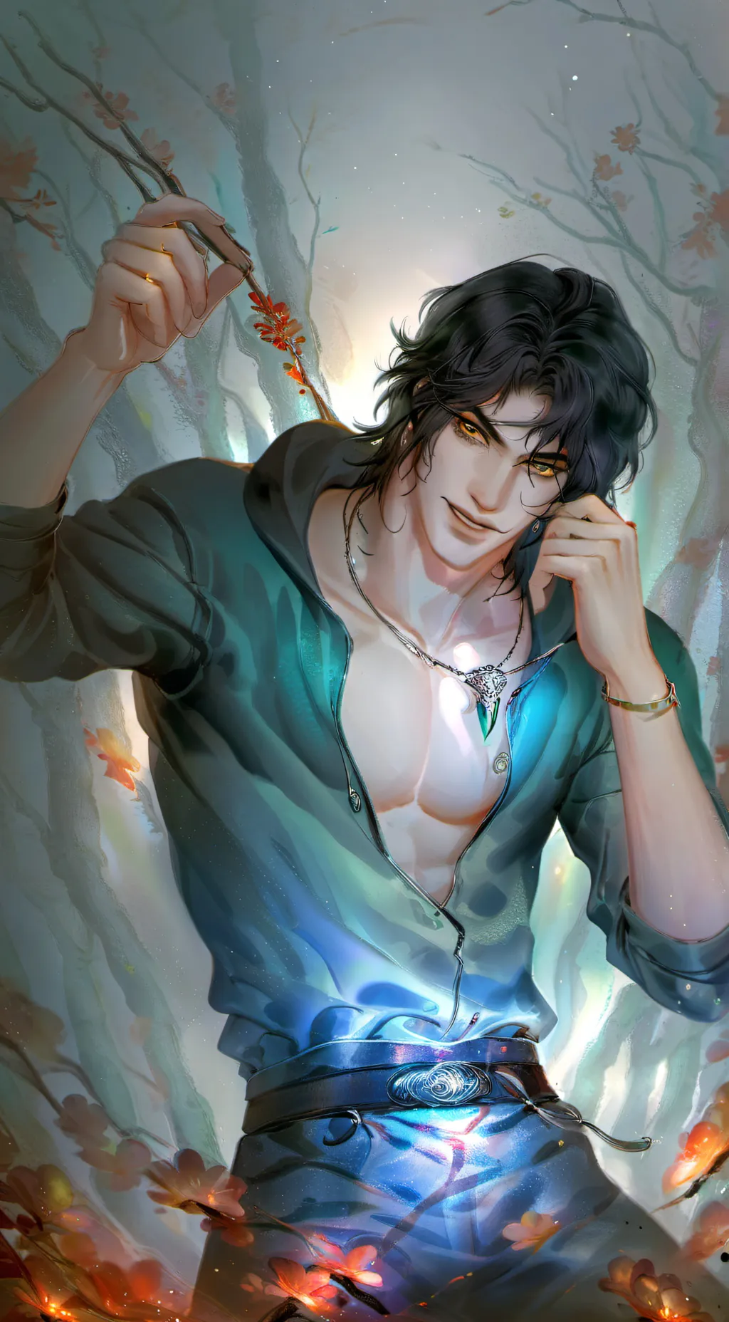 ai character: Max background