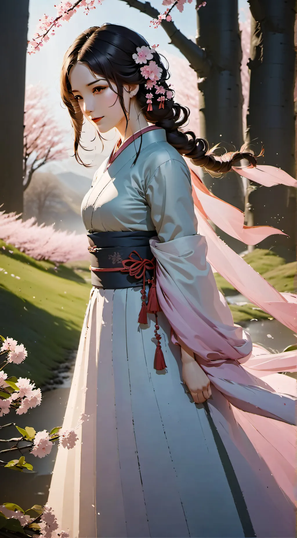 ai character: Oshi no ko background