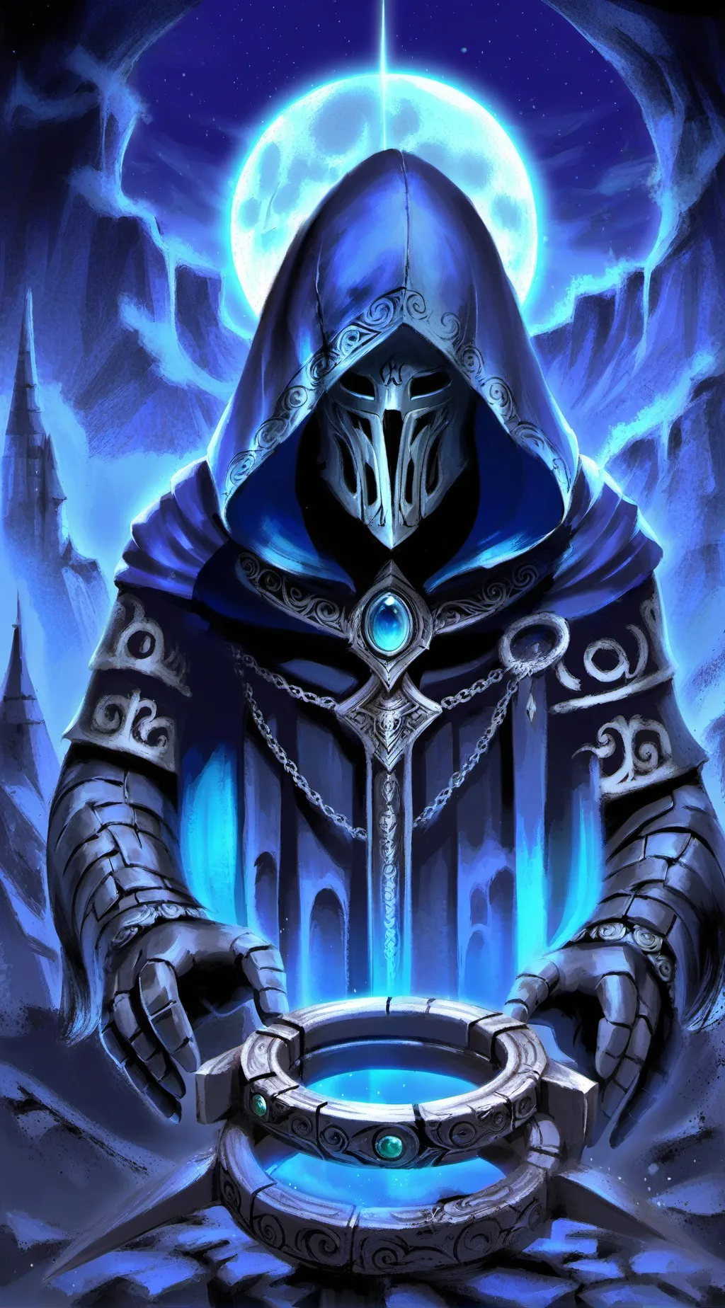 ai character: a hybrid word and  background