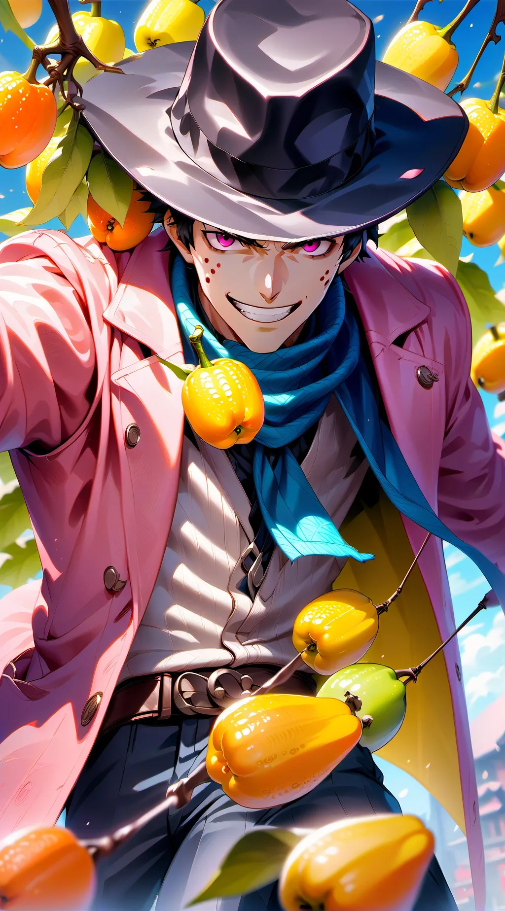 ai character: Doflamingo background
