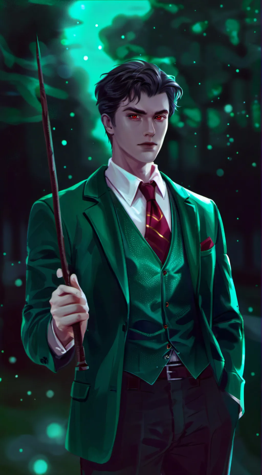 ai character: Harry Potter background