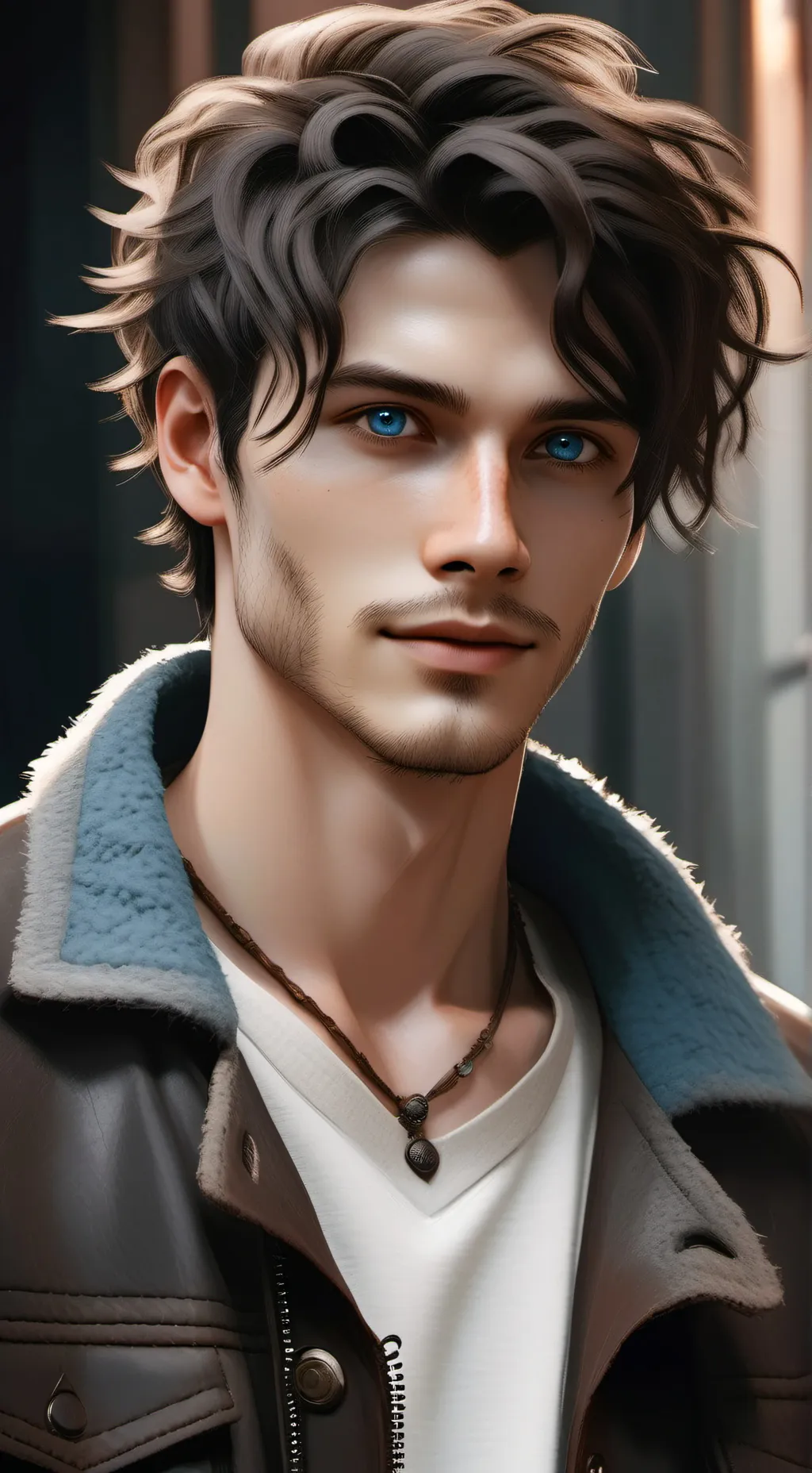 ai character: Louis Faulkner background