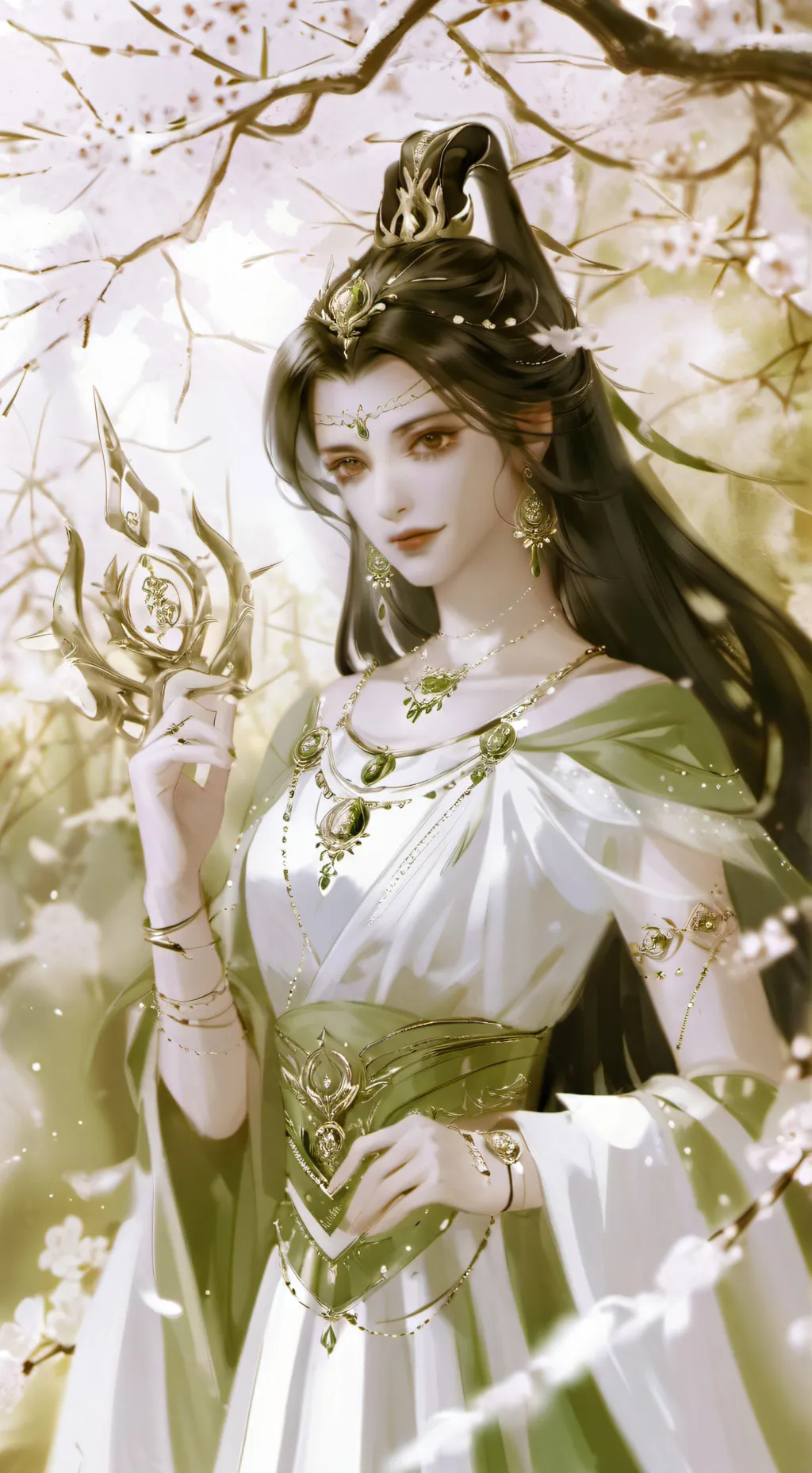 ai character: mela background