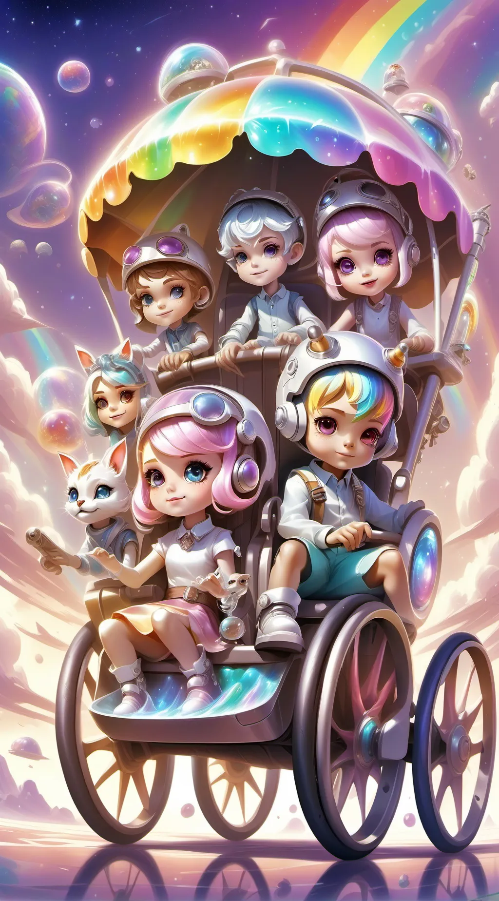 ai character: the babies 👶  background