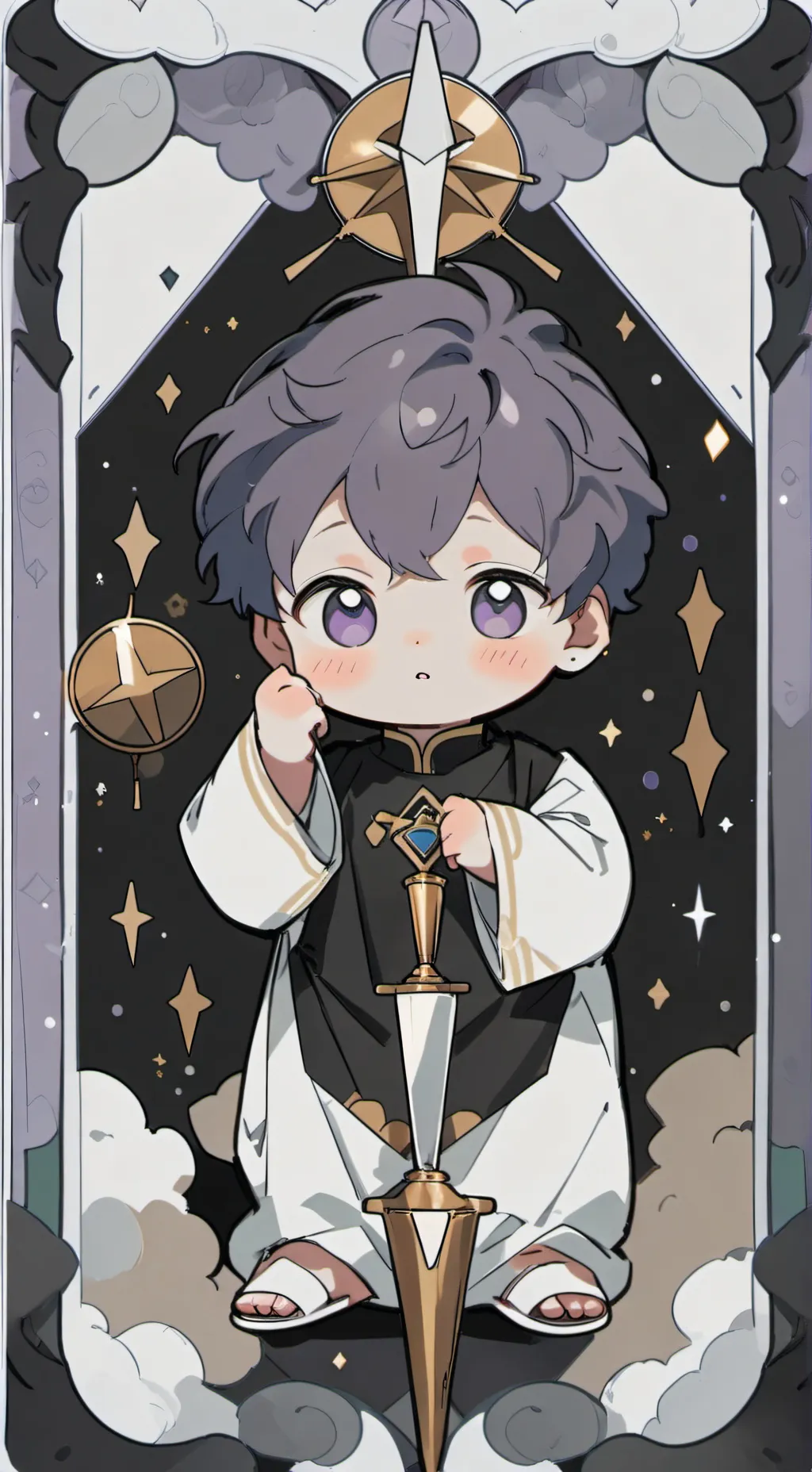 ai character: ᥫ᭡Baby Ethan👶 background