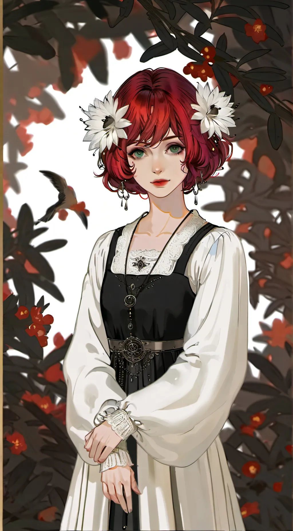 ai character: Малин background