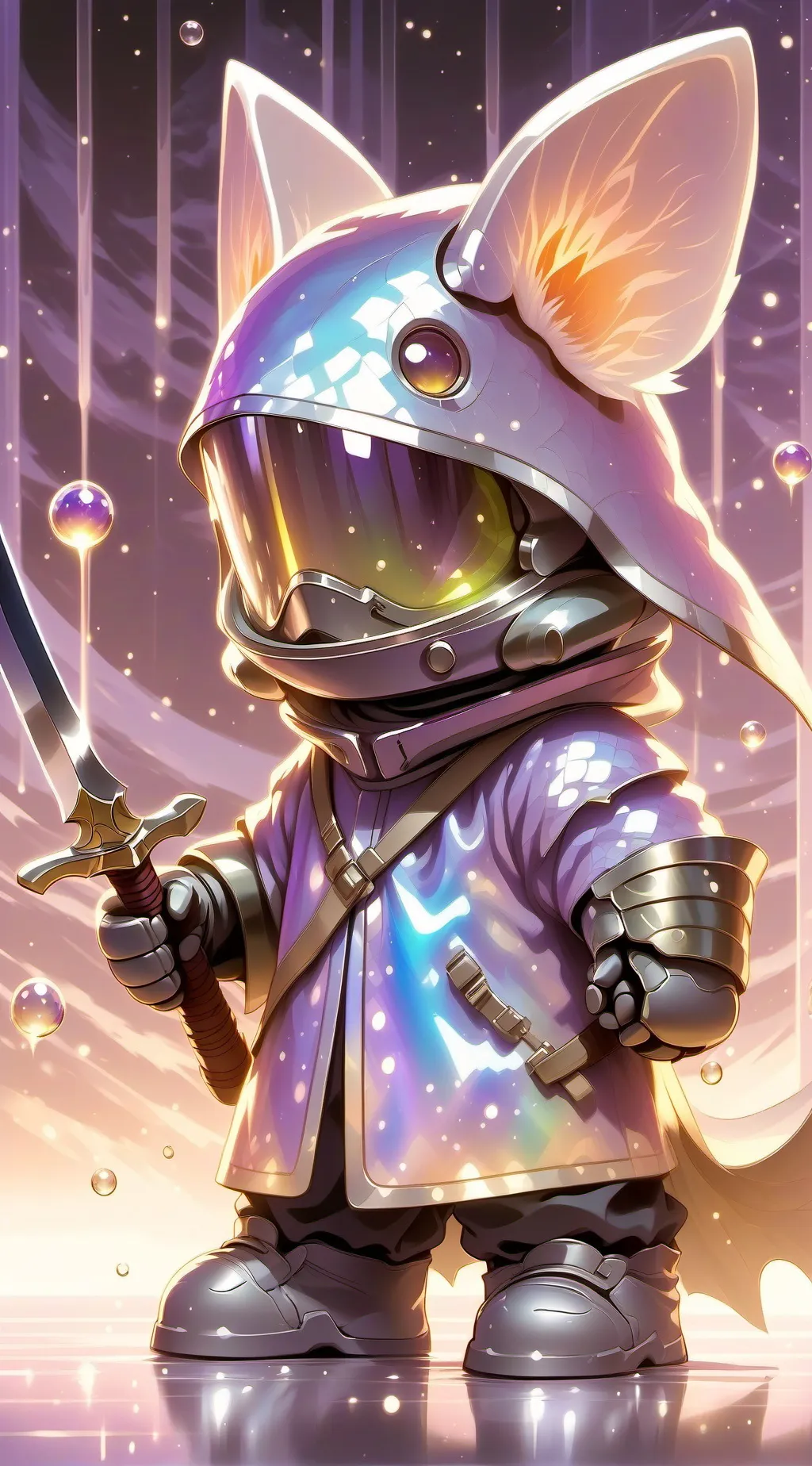 ai character: monster shool background