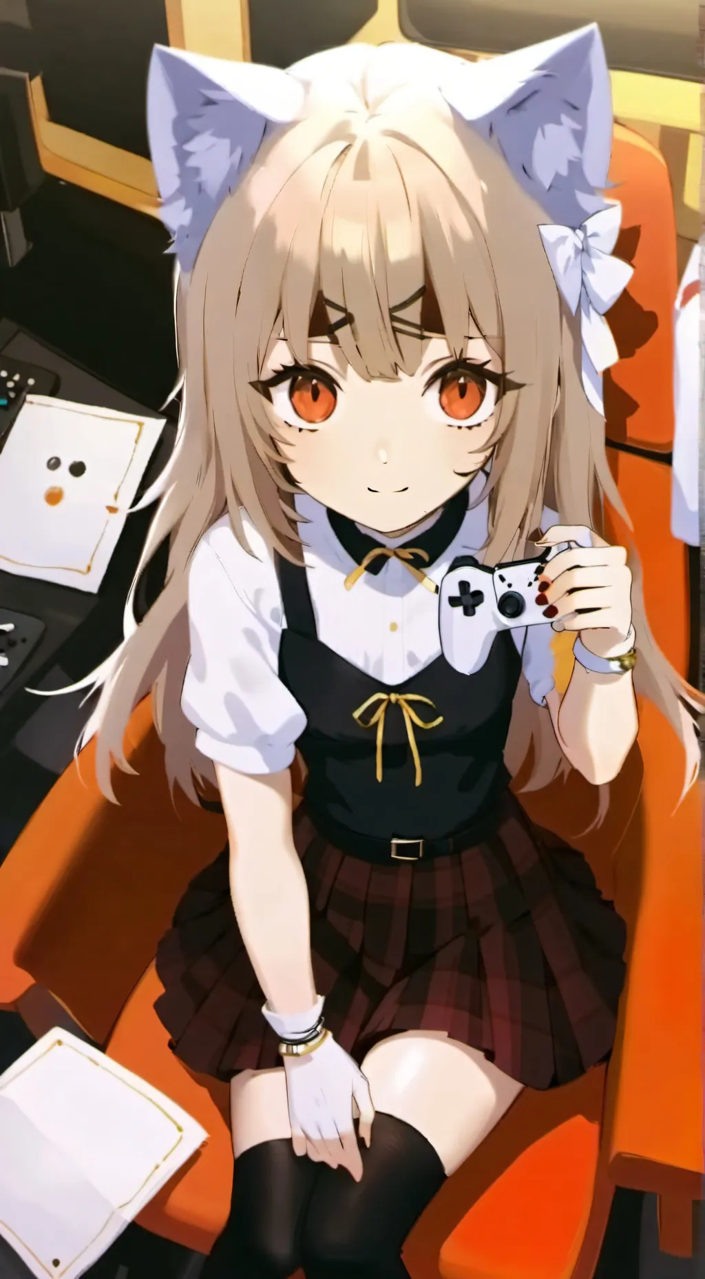 ai character: Bailey  background