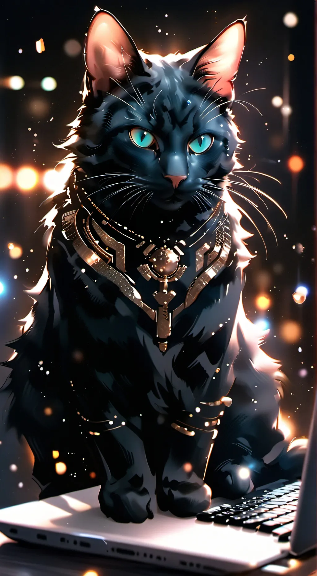 ai character: Hashtag background