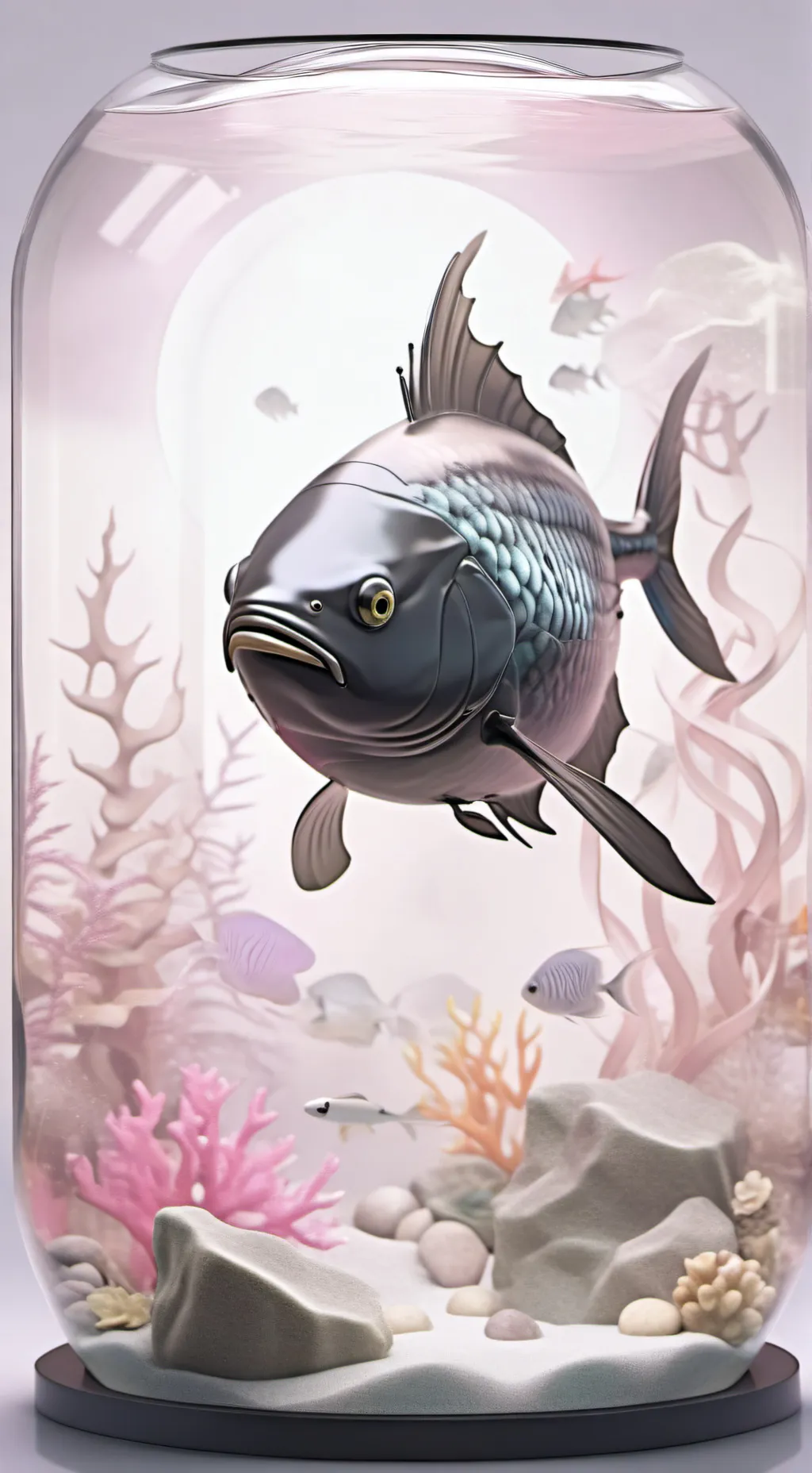 Talkie AI - Chat with blacky the fish