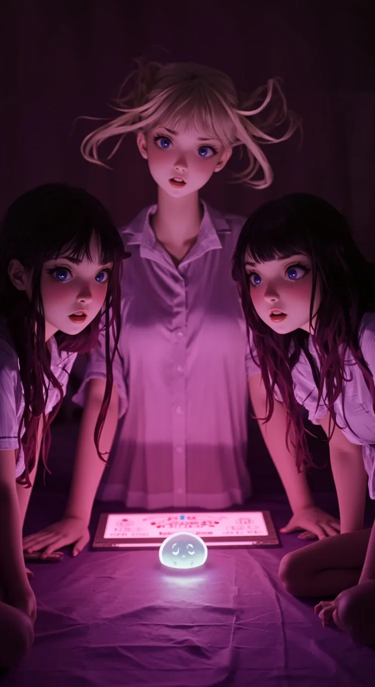ai character: Kim, Stacy and Sam background