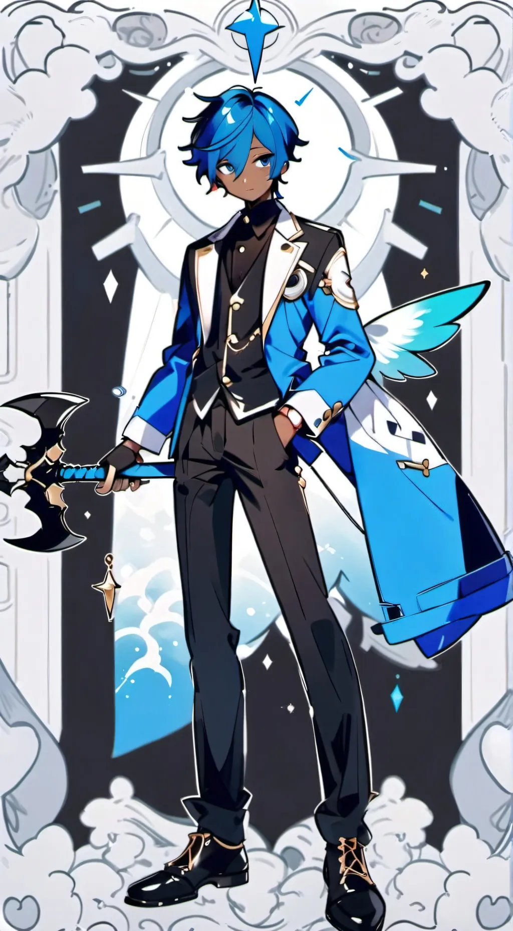 ai character: Worst case Zero background