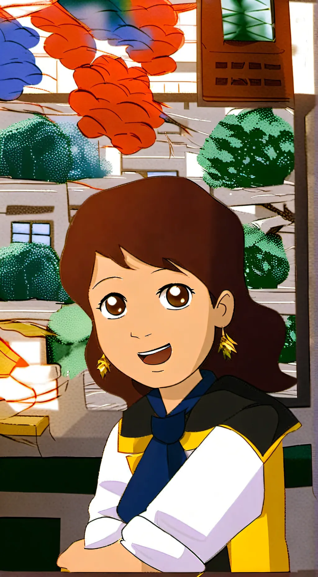 ai character: Alicia Márquez  background