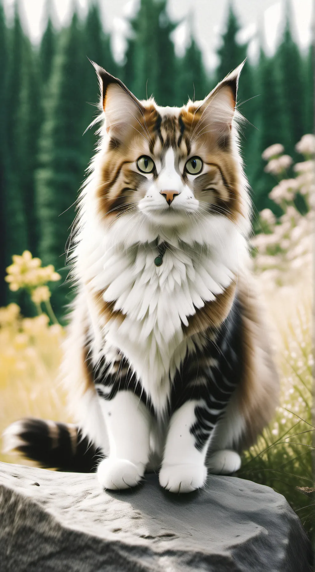 ai character: cat background