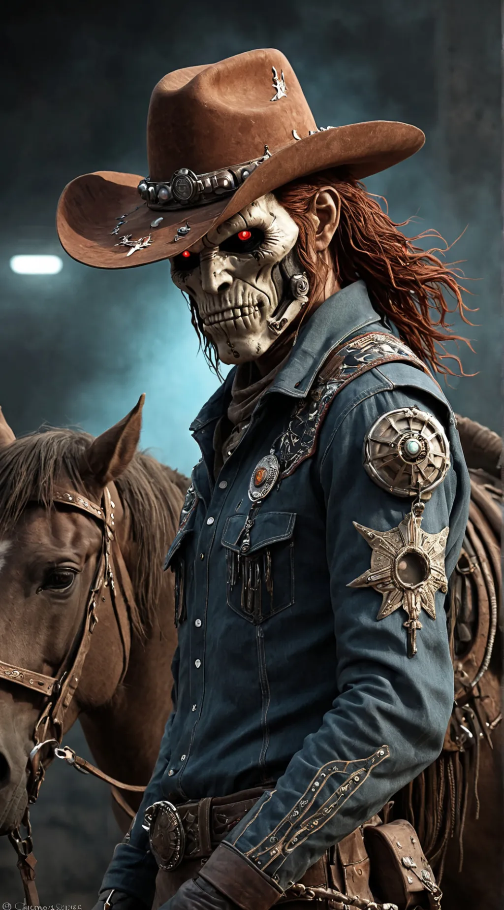 ai character: Deadstrong background