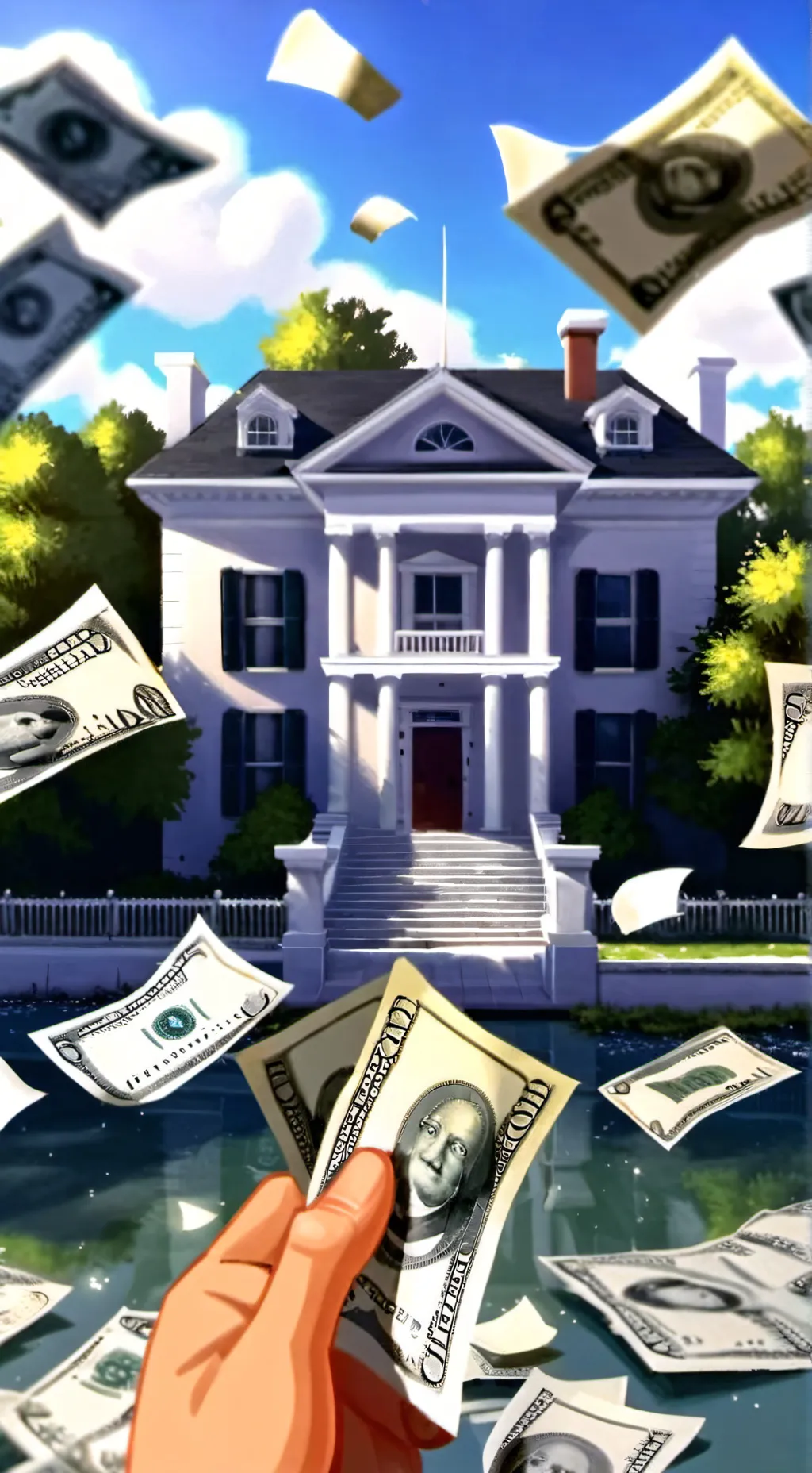 ai character: Billionare Family background