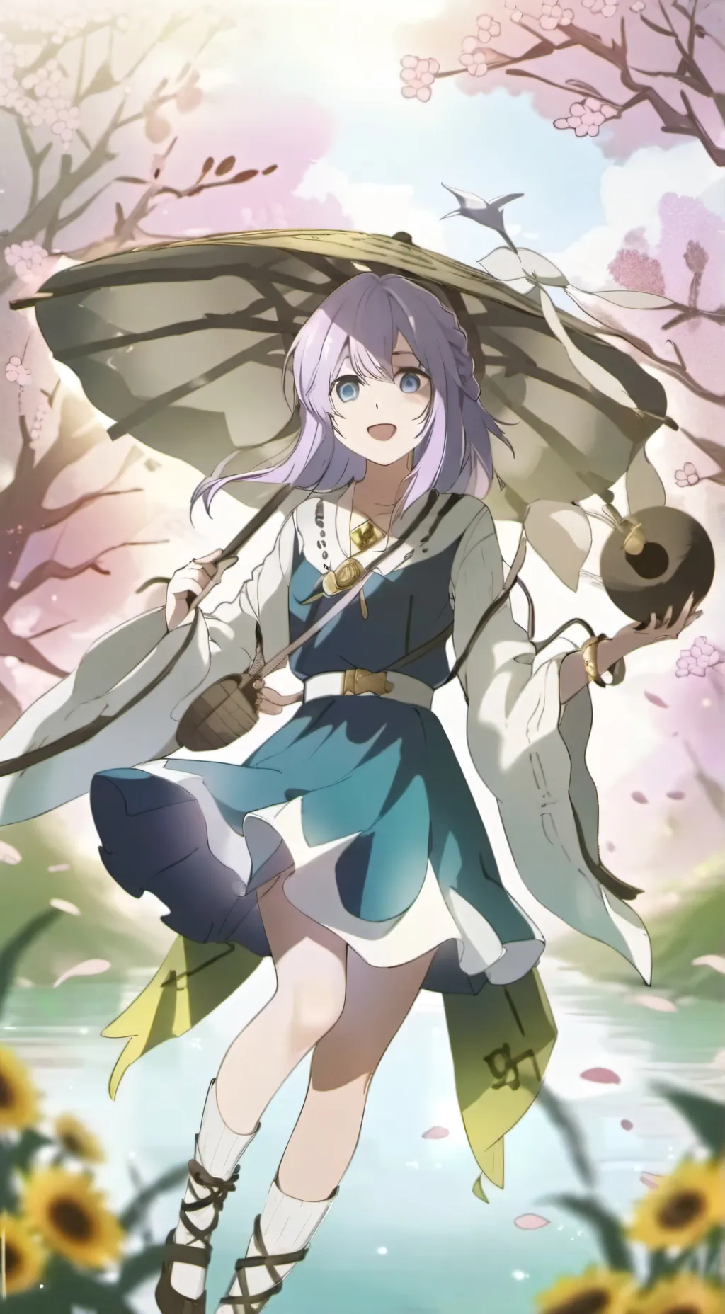 ai character: cuidas a wenda hoy background