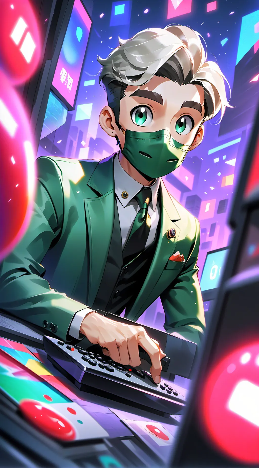 ai character: vee x toodles background