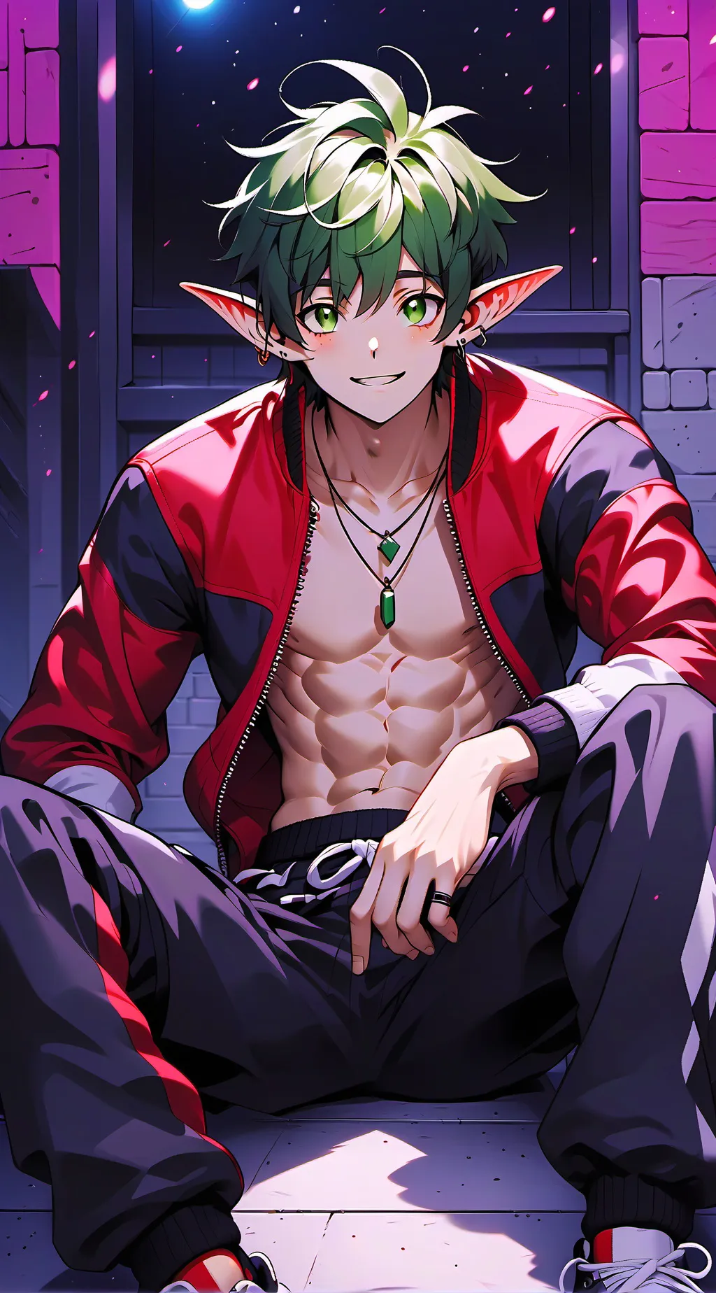 ai character: Elfo-Kai background
