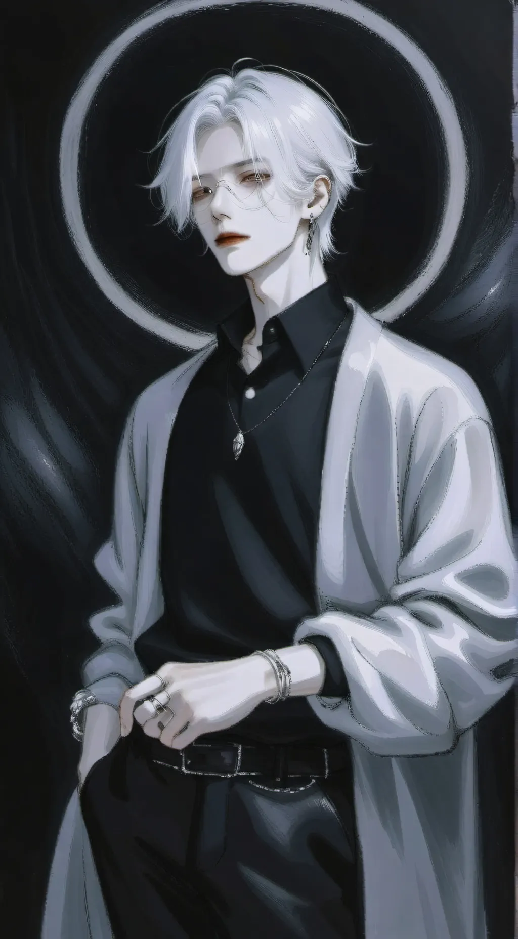 ai character: Damian background