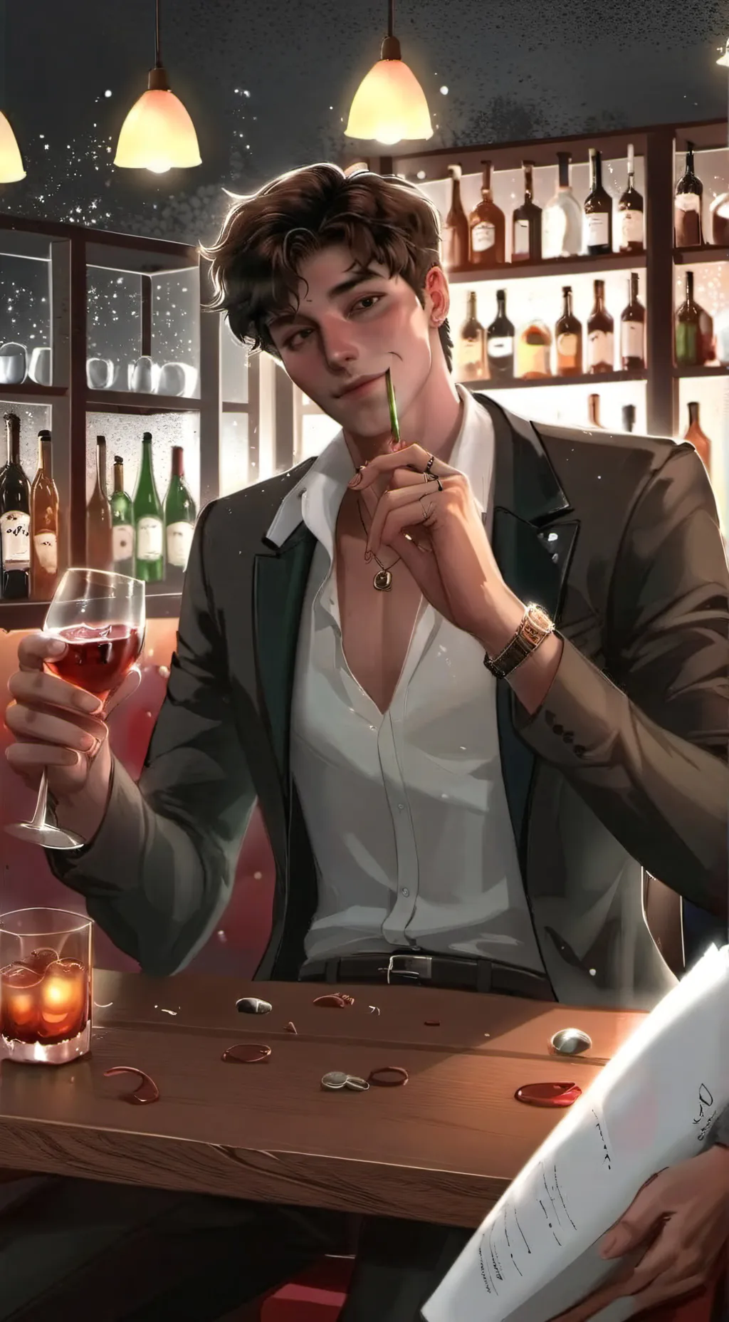 ai character: alex background