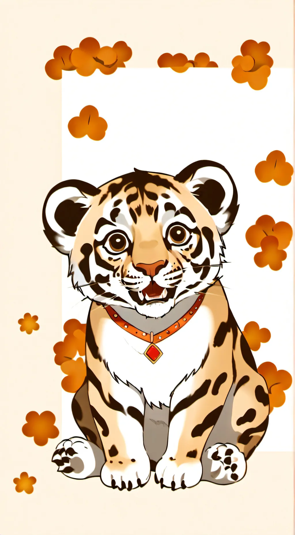 ai character: Baby Jaguar background