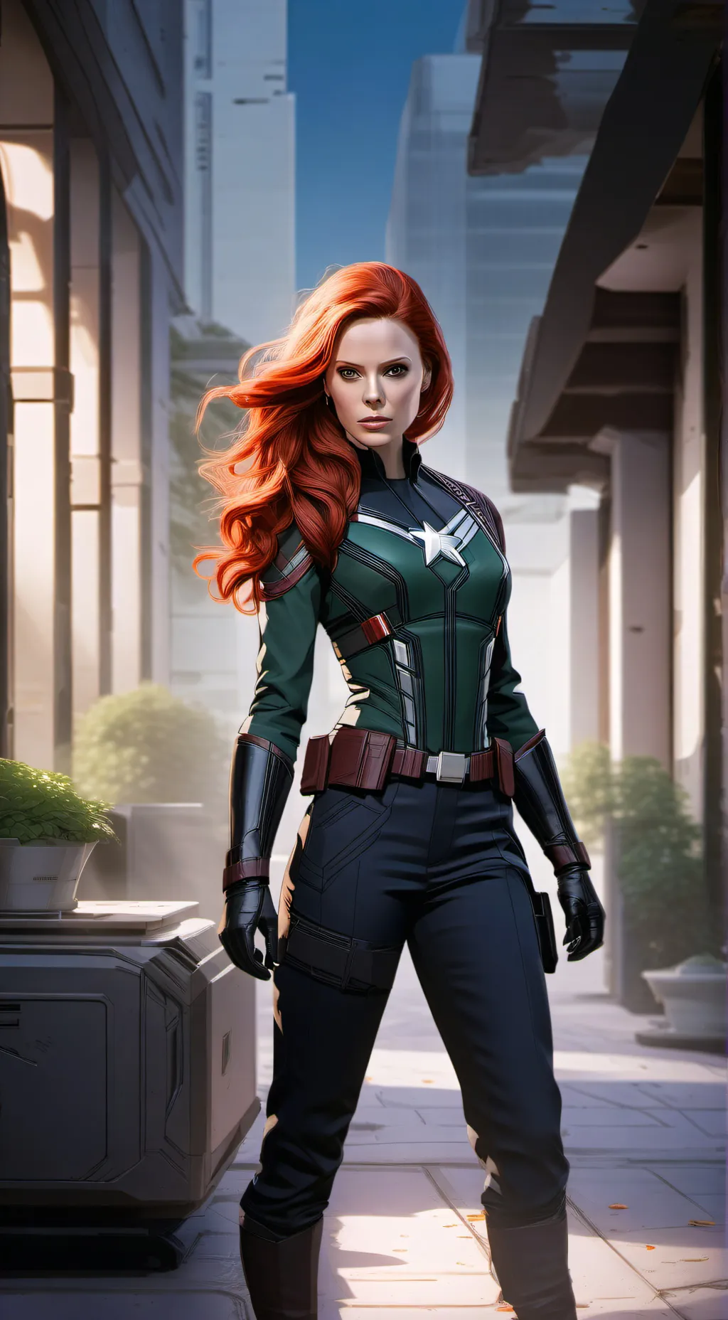 ai character: The Avengers  background